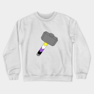 non binary thor pride Crewneck Sweatshirt